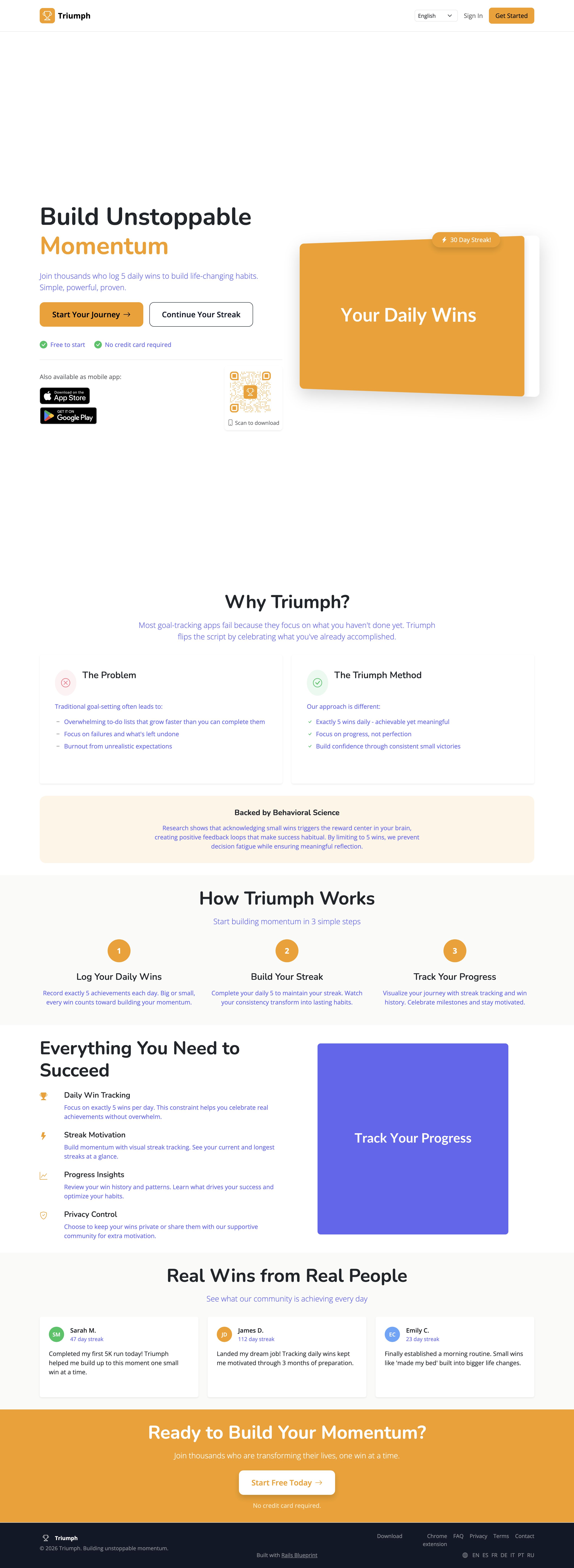 Triumph Log